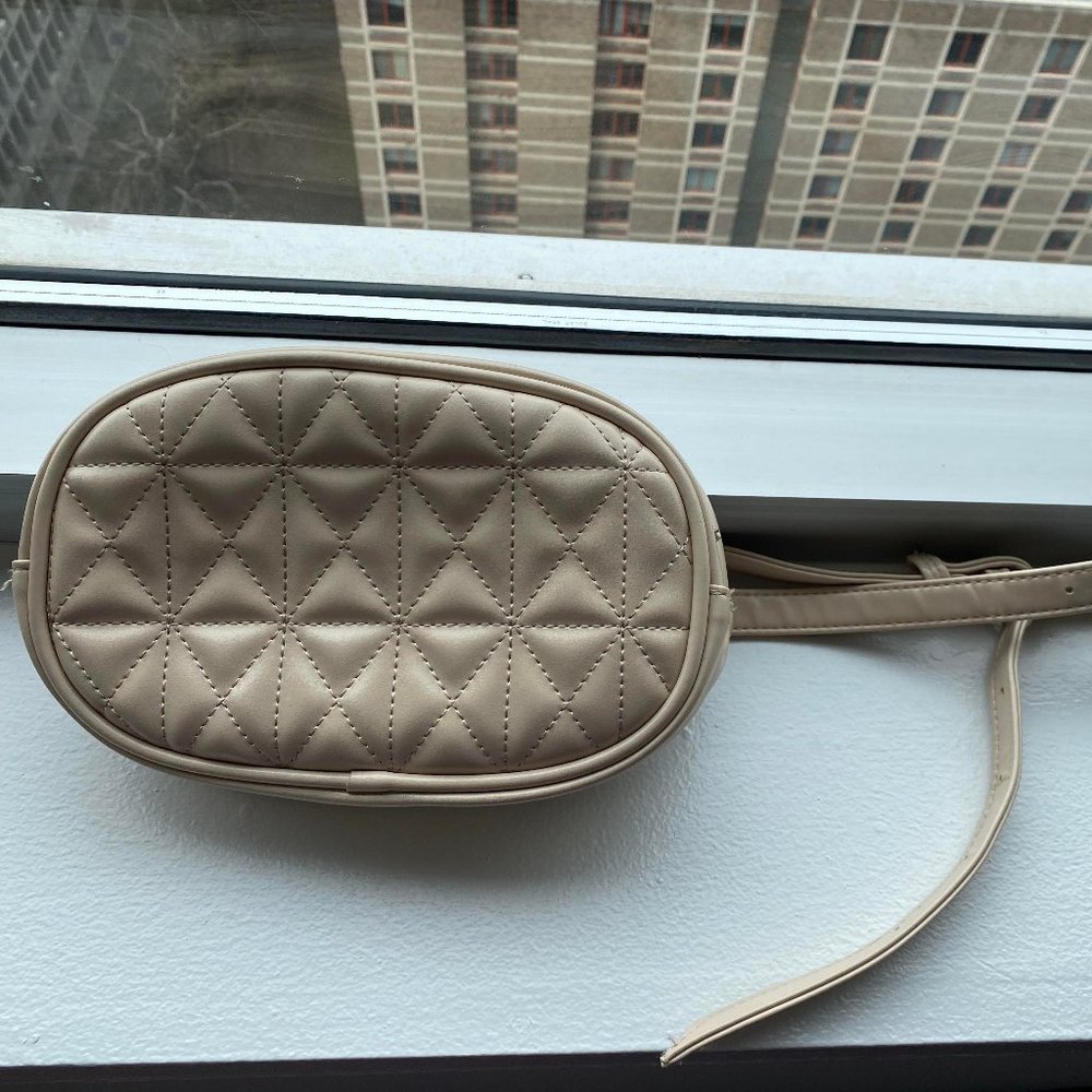 Faux leather fanny pack
